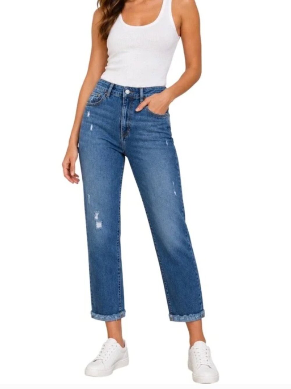 DL1961 Mara Ankle High Rise Straight Jeans Size 29